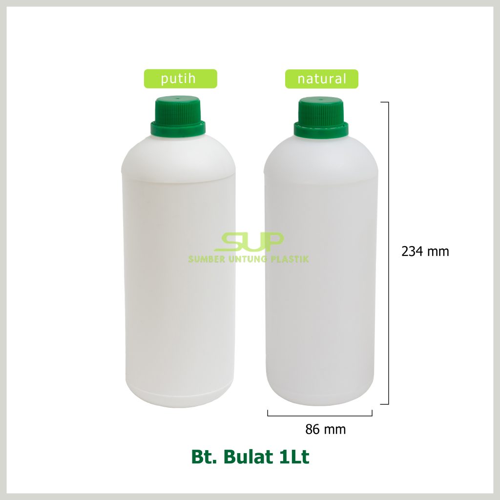 Botol 1 liter SumberUntungPlastik.com