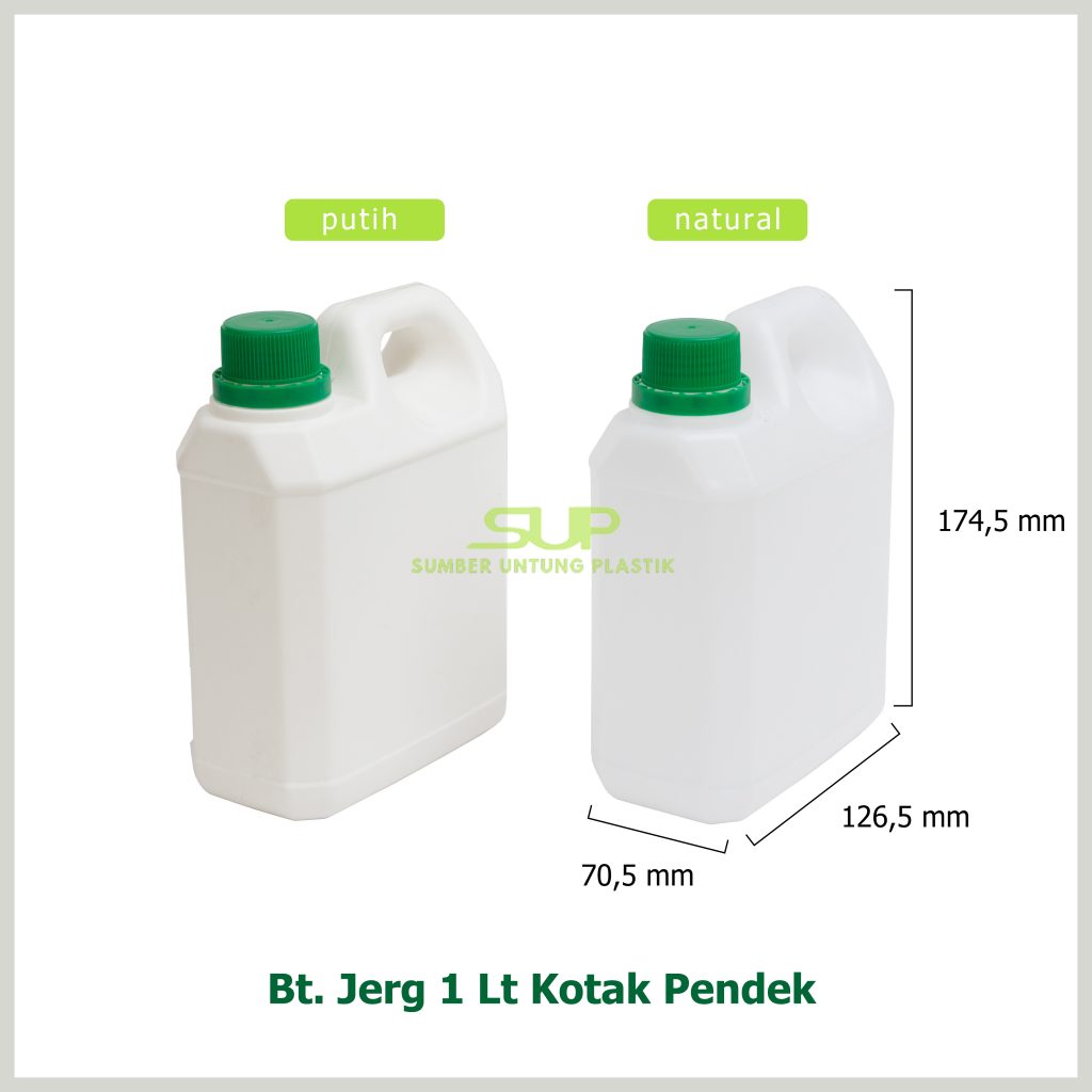 Jerigen 1 liter SumberUntungPlastik.com