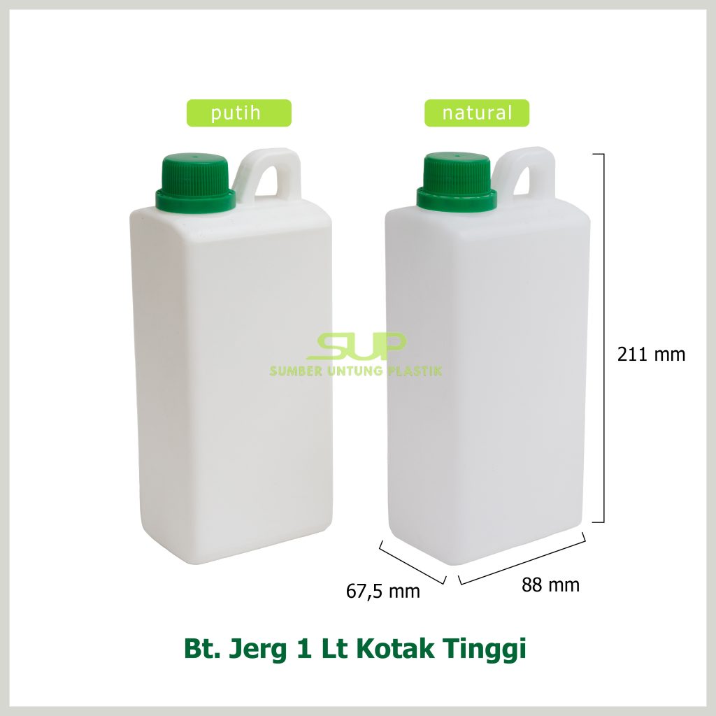 Jerigen 1 liter SumberUntungPlastik.com