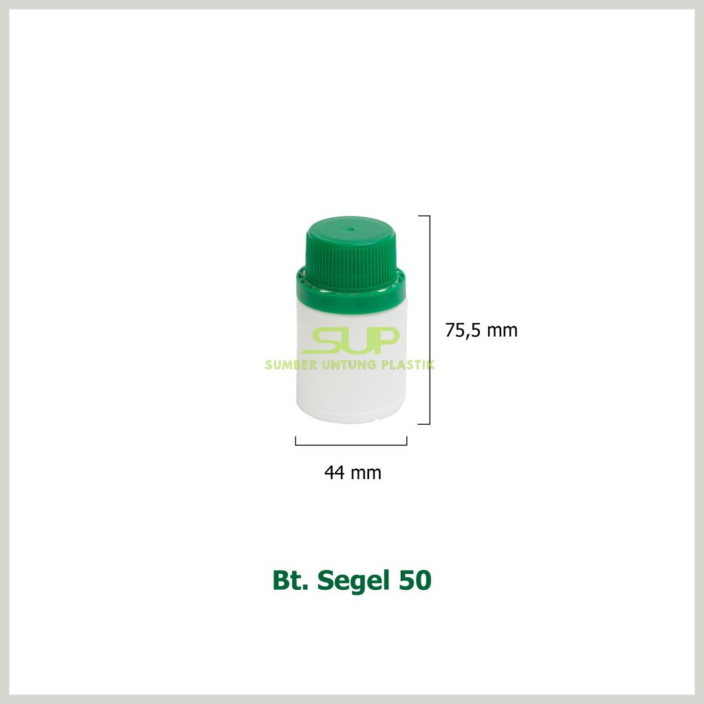 Botol Segel 50 ml SumberUntungPlastik.com