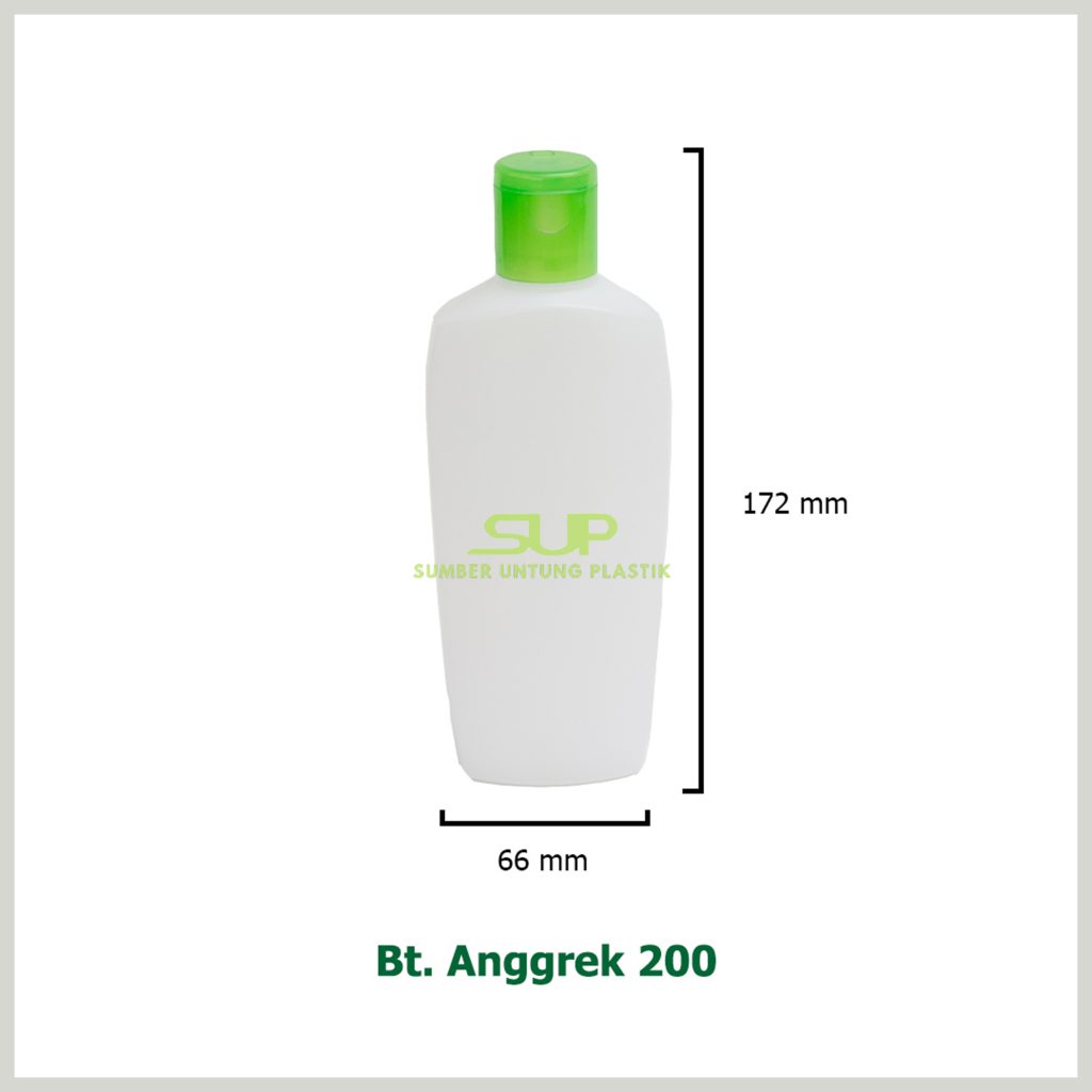 Botol Kosmetik 200 ml SumberUntungPlastik.com