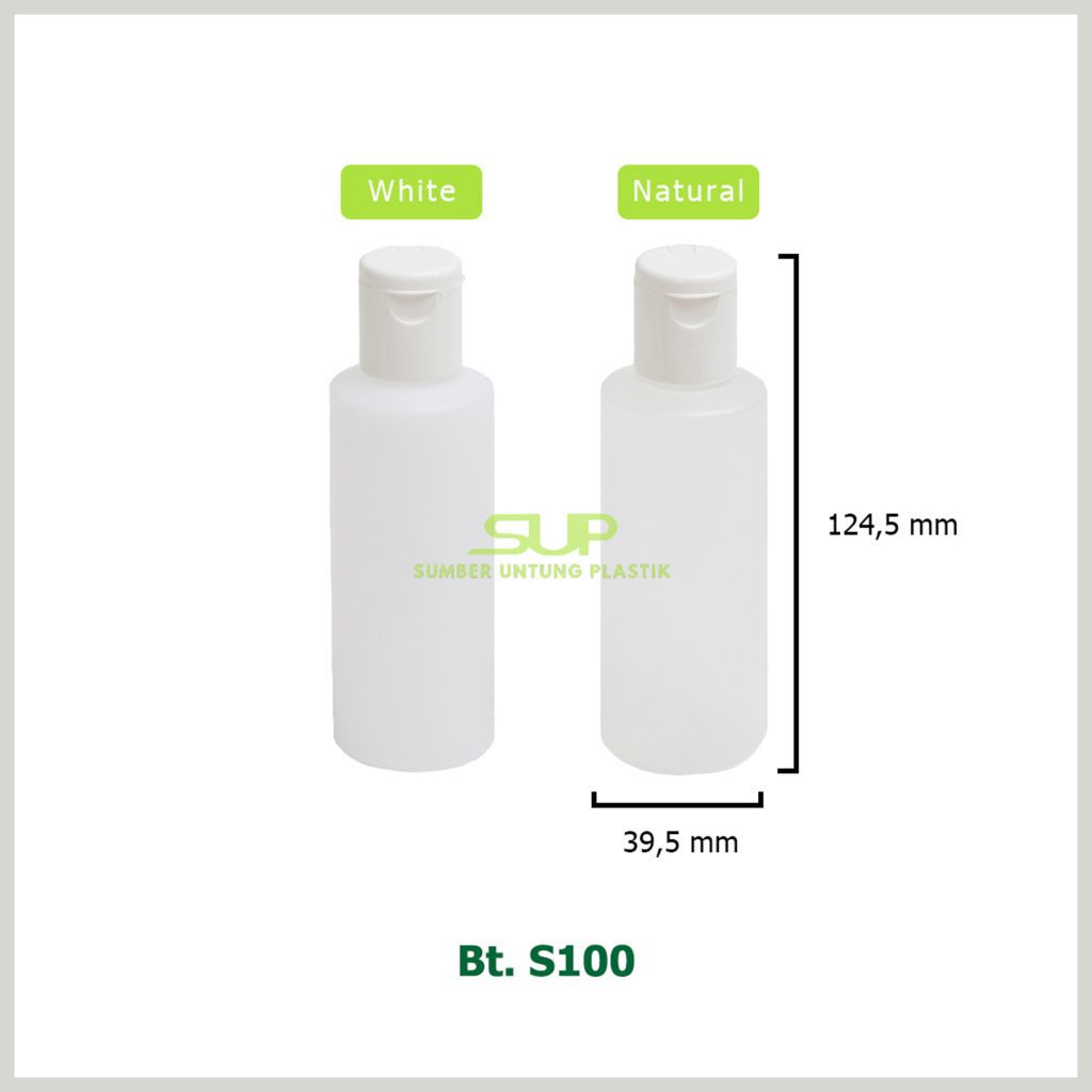 Botol Kosmetik 100 ml SumberUntungPlastik.com