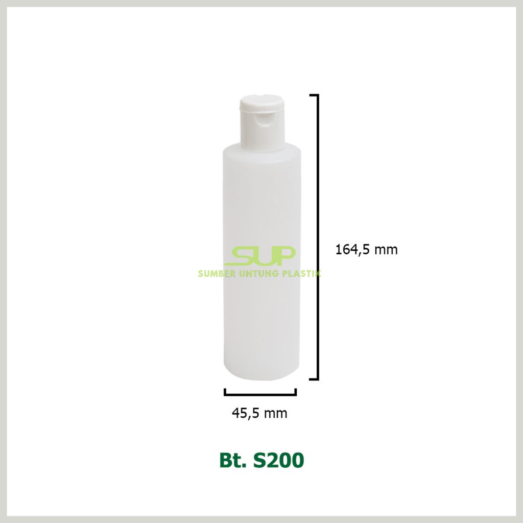 Botol Kosmetik 200 ml SumberUntungPlastik.com